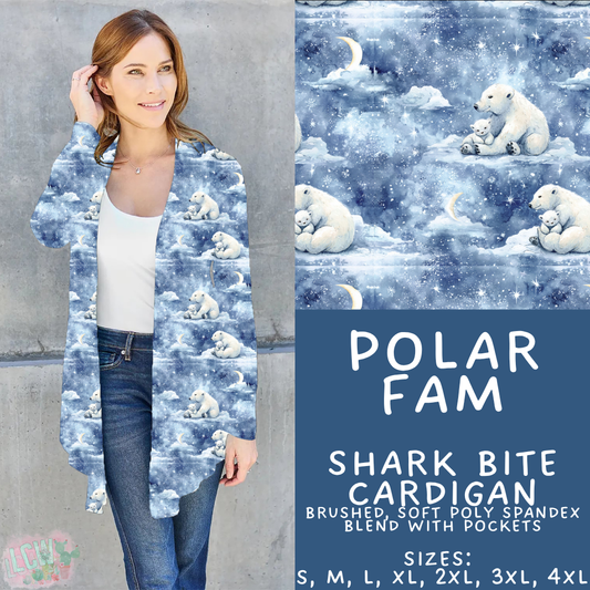 Batch #439 - Winter Watercolor 2 - Closes 10/30 - ETA mid Dec - Polar Fam Cardigan