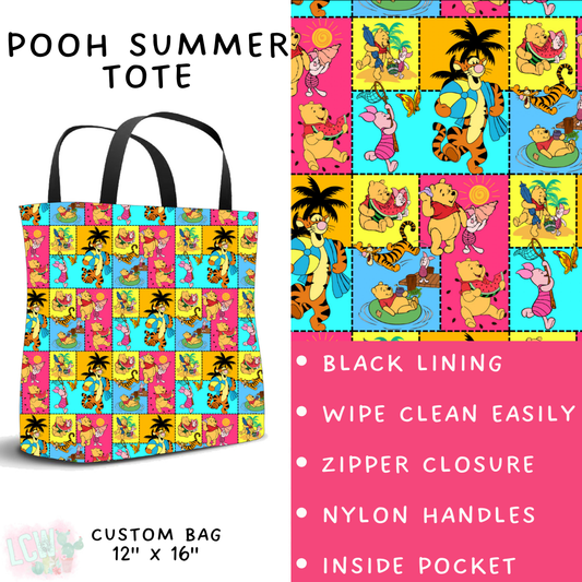 Batch #333 - Magical Summer - Closes 5/7 - ETA late June - Pooh Summer Tote