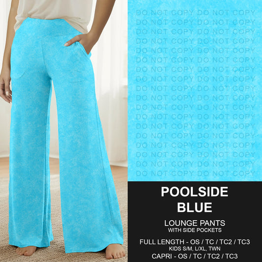 B280 - Preorder Poolside Blue Lounge Pants (Closes 3/22. ETA: late May)