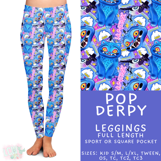 Batch #427 - August Request Run - Closes 10/9 - ETA late Nov - Pop Derpy Full Length Leggings