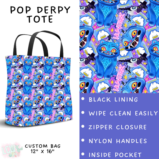 Batch #427 - August Request Run - Closes 10/9 - ETA late Nov - Pop Derpy Tote