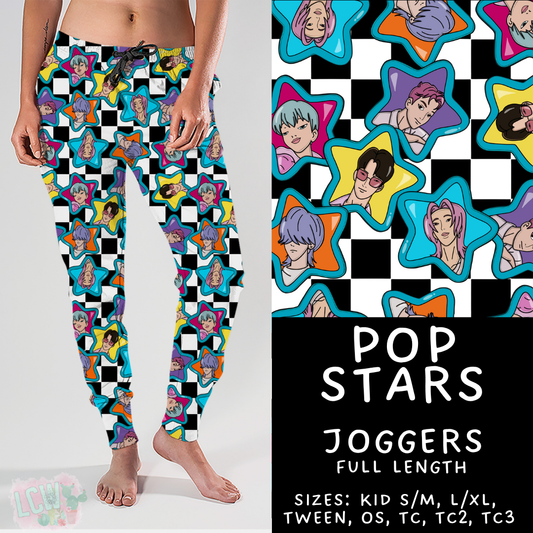 Batch #454 - Cool Characters 10 - Closes 11/26 - ETA mid Jan - Pop Stars Joggers