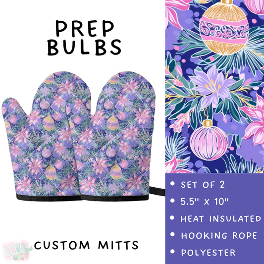 Batch #416 - Baking Spirits Bright 2 - Closes 9/19 - ETA early Nov - Prep Bulbs Oven Mitts