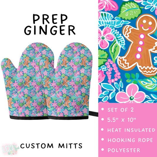 Batch #416 - Baking Spirits Bright 2 - Closes 9/19 - ETA early Nov - Prep Ginger Oven Mitts