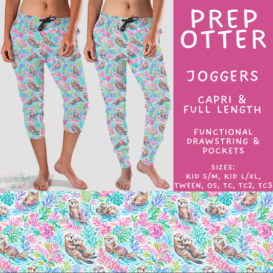 Batch #607 - Fun Run 28 - Closes 11/2 - ETA early Jan - Prep Otter Full and Capri Length Joggers