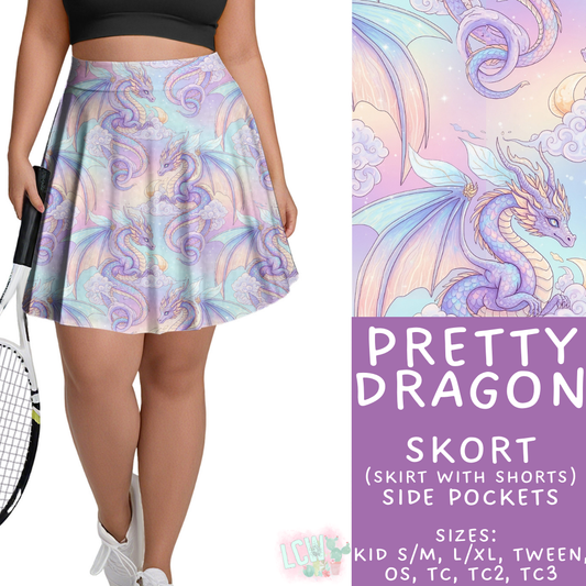 Batch #471 - November Request Run - Closes 1/2 - ETA late Feb - Pretty Dragon Skort