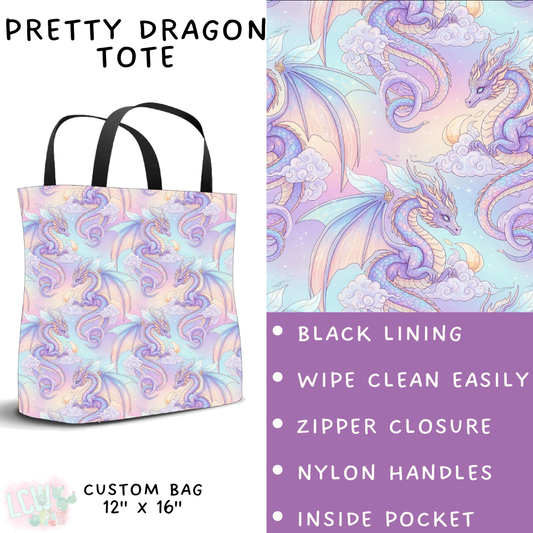 Batch #471 - November Request Run - Closes 1/2 - ETA late Feb - Pretty Dragons Tote