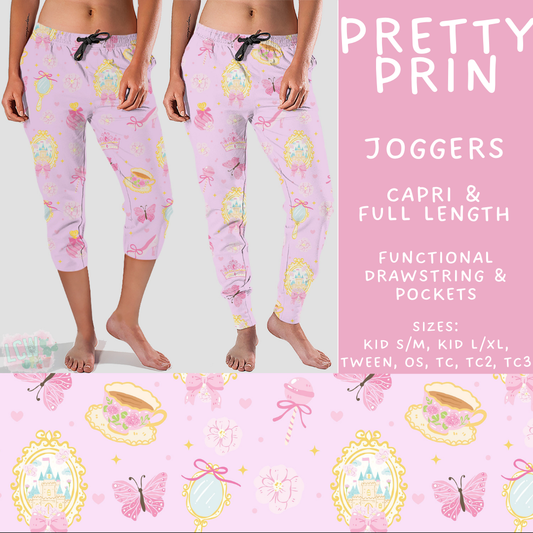 Batch #508 - February Request Run - Closes 3/25 - ETA late May - Pretty Prin Full and Capri Length Joggers