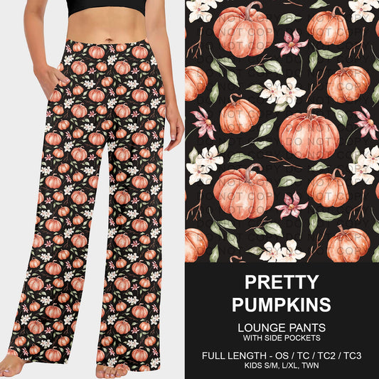 B250 - Preorder Pretty Pumpkins Lounge Pants (Closes 9/07. ETA early Nov.)