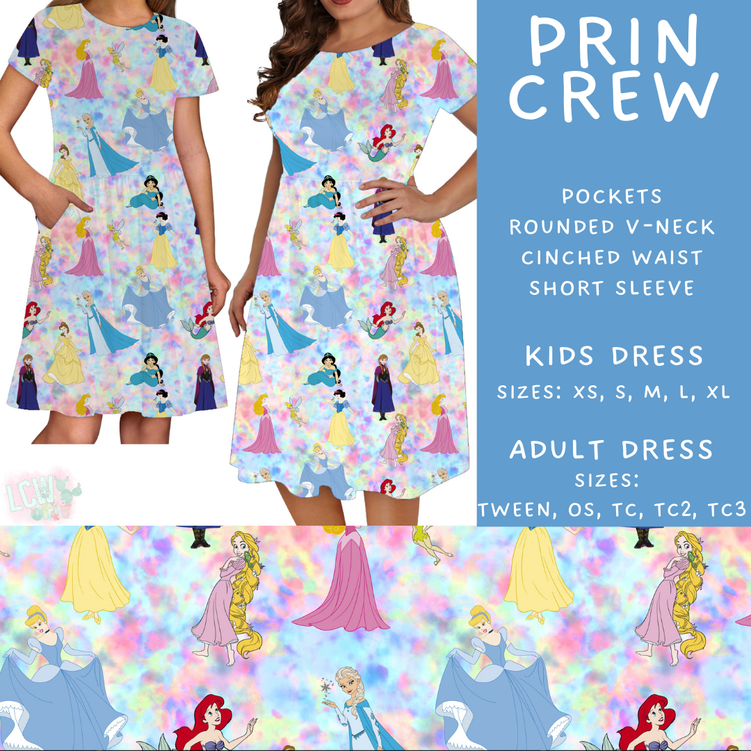 Batch #472 - Magical Faves 16 - Closes 1/5 - ETA late Feb - Prin Crew Adult & Kids Dresses