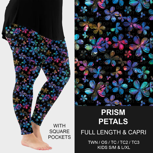 B273 - Preorder Prism Petals Leggings w/ Pockets (Closes 2/15. ETA: late April)