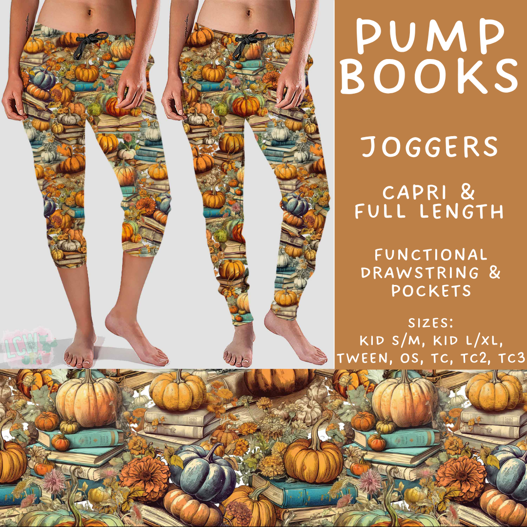 Batch #575 - Fun Run 26 - Closes 8/26 - ETA late October - Pump Books Full and Capri Length Joggers