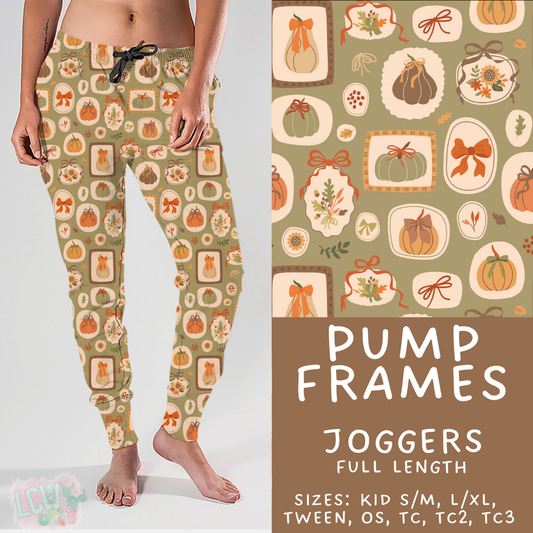 Batch #403 - Hello Fall 2 - Closes 8/28 - ETA mid October - Pump Frames Joggers