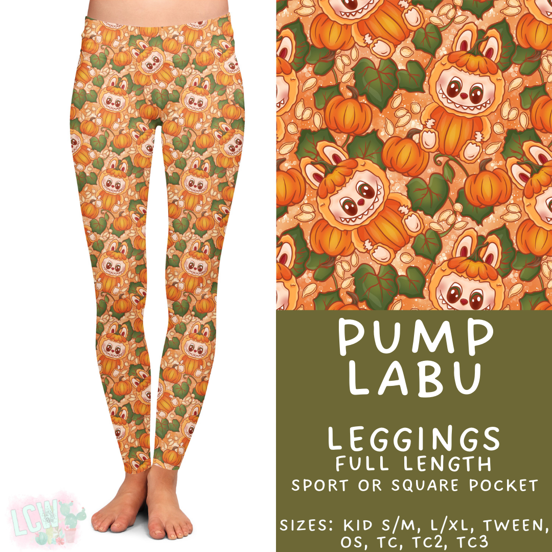 Batch #409 - Character Fall 2 - Closes 9/8 - ETA late October - Pump Labu Full Length Leggings