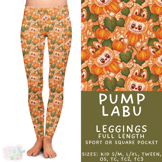 Batch #409 - Character Fall 2 - Closes 9/8 - ETA late October - Pump Labu Full Length Leggings