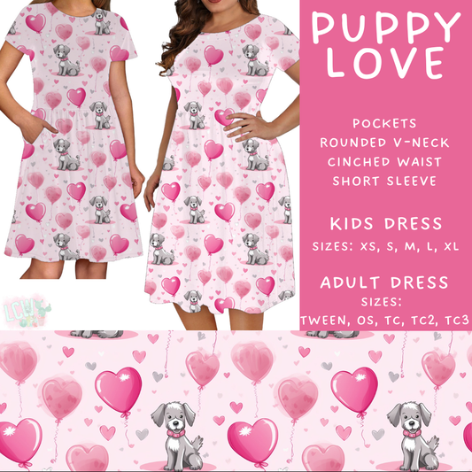 Batch #452 - Mom & Me Love - Closes 11/21 - ETA early Jan - Puppy Love Womens & Girls Dresses