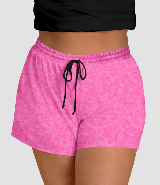 RTS - Pink Fusion Jogger Shorts with Pockets