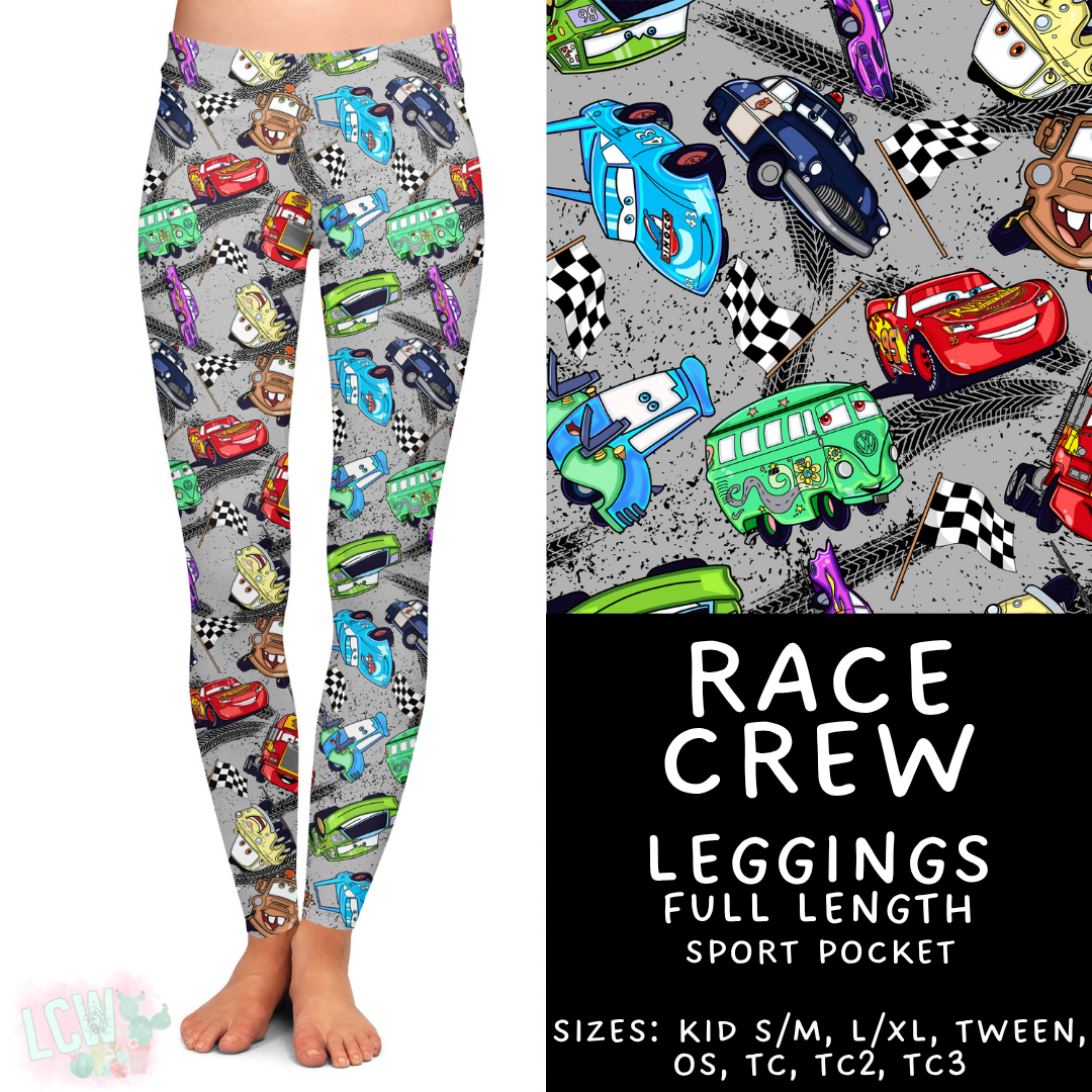 Batch #449 - Magical Faves 15 - Closes 11/19 - ETA early Jan - Race Crew Full Length Leggings