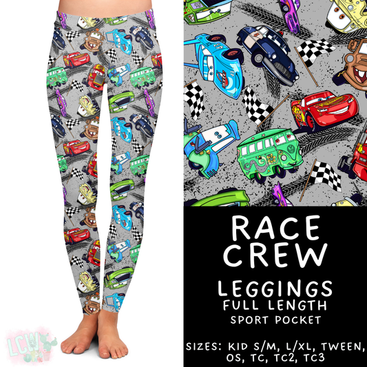 Batch #449 - Magical Faves 15 - Closes 11/19 - ETA early Jan - Race Crew Full Length Leggings