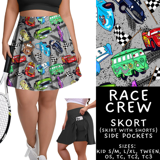 Batch #449 - Magical Faves 15 - Closes 11/19 - ETA early Jan - Race Crew Skort