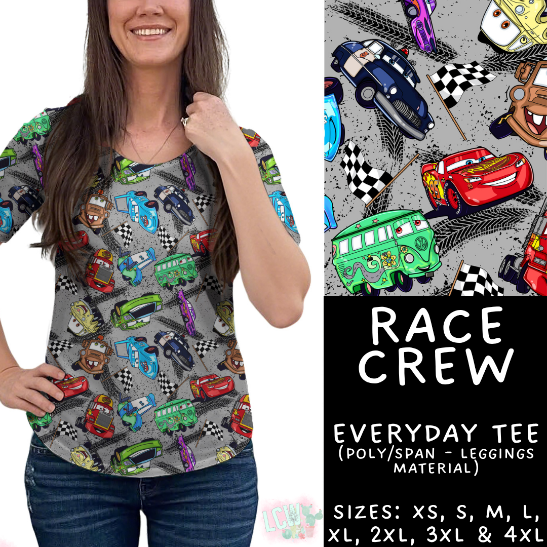 Batch #449 - Magical Faves 15 - Closes 11/19 - ETA early Jan - Race Crew Everyday Tee