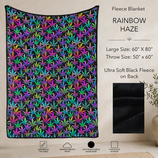 B304 - Pre-Order Rainbow Haze Fleece Blanket (Closes 7/31. ETA: early Oct)