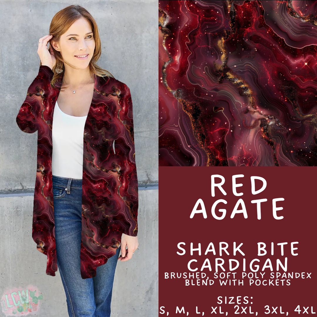 Batch #448 - Agate Collection - Closes 11/17 - ETA early Jan - Red Agate Cardigan