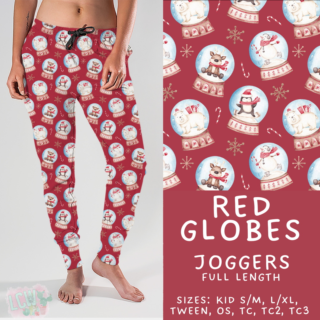 Batch #424 - Jingle All The Way - Closes 10/3 - ETA mid/late Nov - Red Globes Joggers