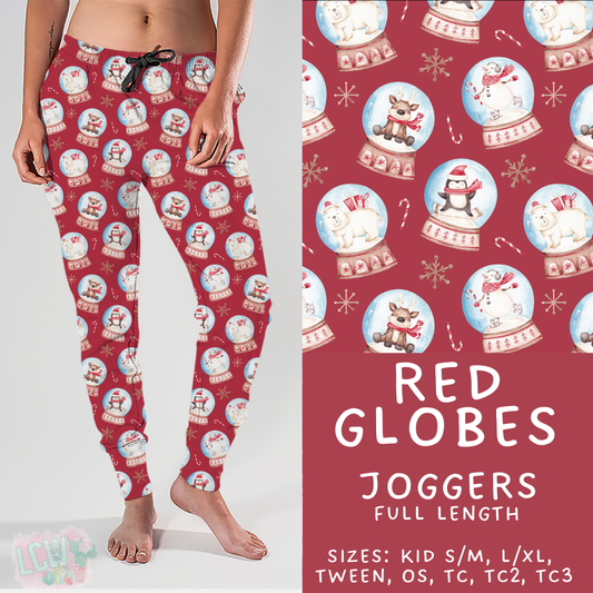 Batch #424 - Jingle All The Way - Closes 10/3 - ETA mid/late Nov - Red Globes Joggers