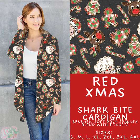 Batch #424 - Jingle All The Way - Closes 10/3 - ETA mid/late Nov - Red Xmas Cardigan