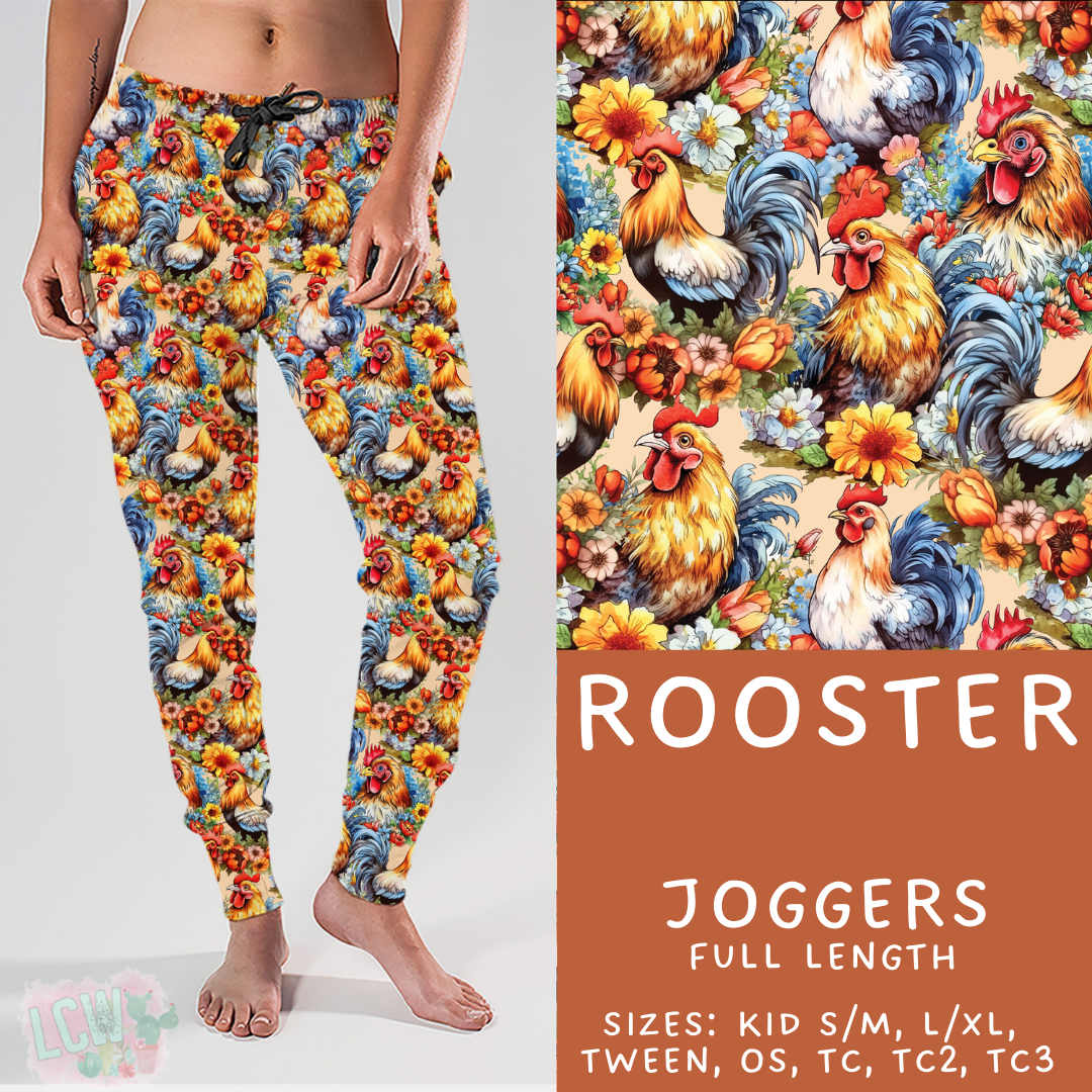 Batch #427 - August Request Run - Closes 10/9 - ETA late Nov - Rooster Joggers