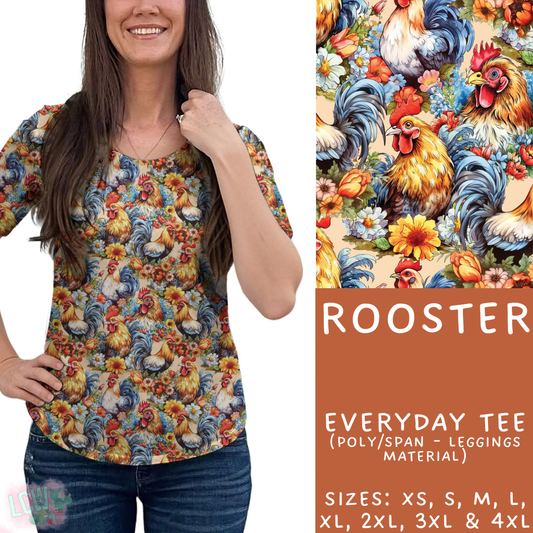 Batch #427 - August Request Run - Closes 10/9 - ETA late Nov - Rooster Everyday Tee