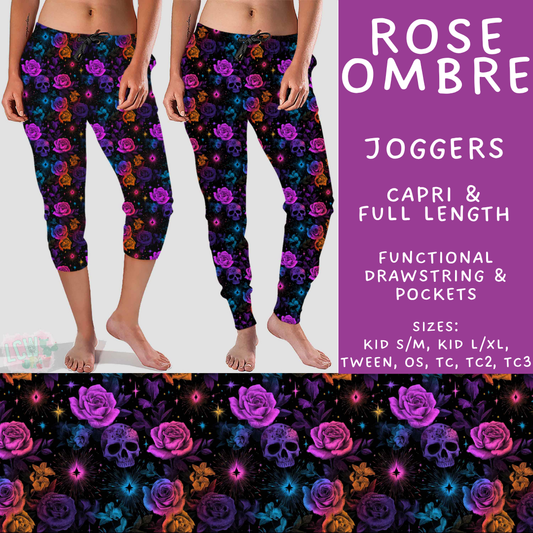 Batch #538 - Fun Run 23 - Closes 6/3 - ETA early August - Rose Ombre Full and Capri Length Joggers