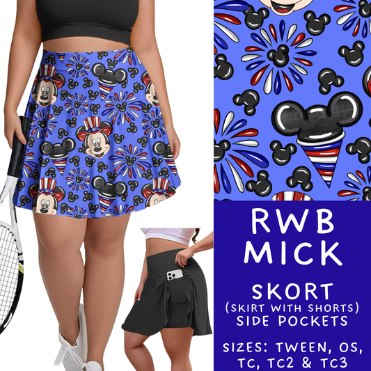 Batch #338 - Magical 4th of July - Closes 5/7 - ETA mid June - RWB Mick Skort