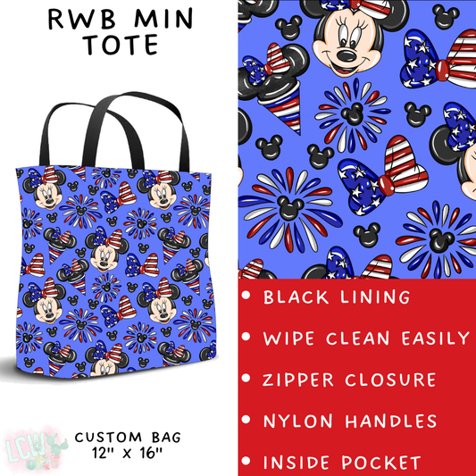 Batch #338 - Magical 4th of July - Closes 5/7 - ETA mid June - RWB Min Tote