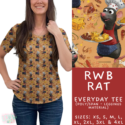 Batch #338 - Magical 4th of July - Closes 5/7 - ETA mid June - RWB Rat Everyday Tee