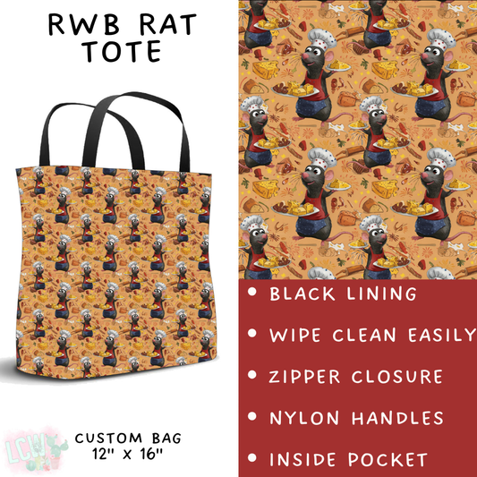 Batch #338 - Magical 4th of July - Closes 5/7 - ETA mid June - RWB Rat Tote