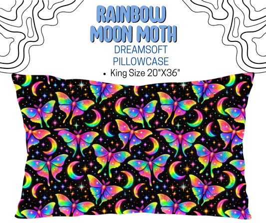 Rainbow Moon Moth Dreamsoft Pillowcases