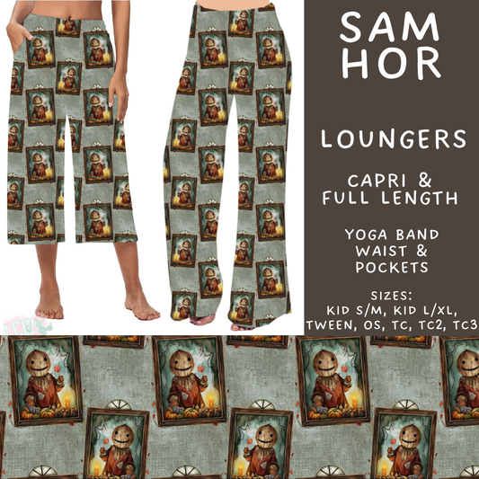 Batch #571 - Horror Windows - Closes 8/17 - ETA mid Oct - Sam Hor Capri and Full Length Loungers