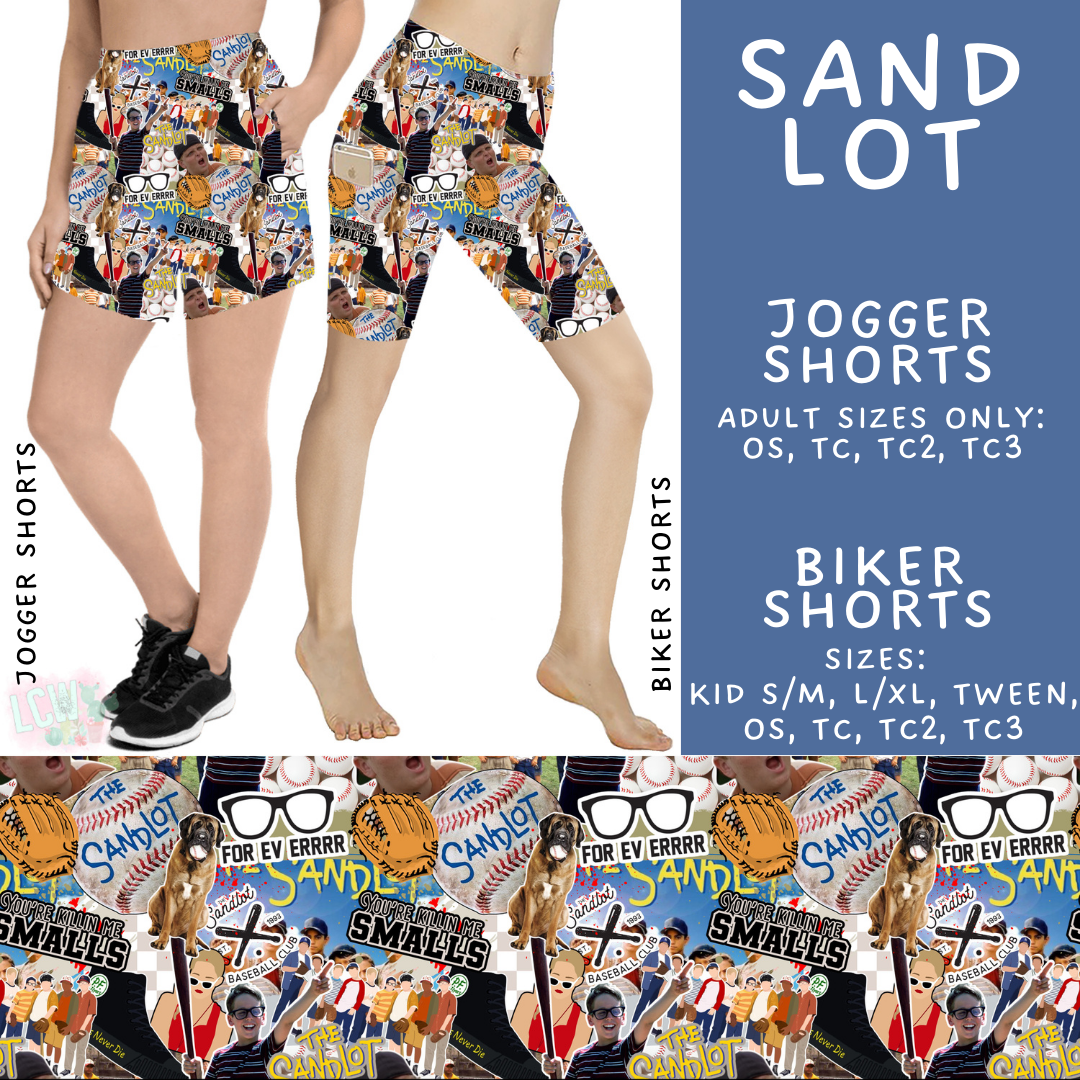 Batch #502 - Show Time - Closes 3/11 - ETA mid May - Sand Lot Biker & Jogger Shorts