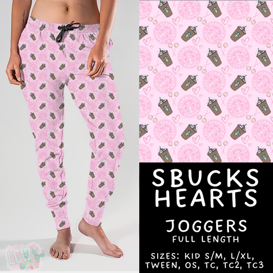Batch #408 - Fun Run 14 - Closes 9/5 - ETA mid/late October - SBucks Heart Joggers