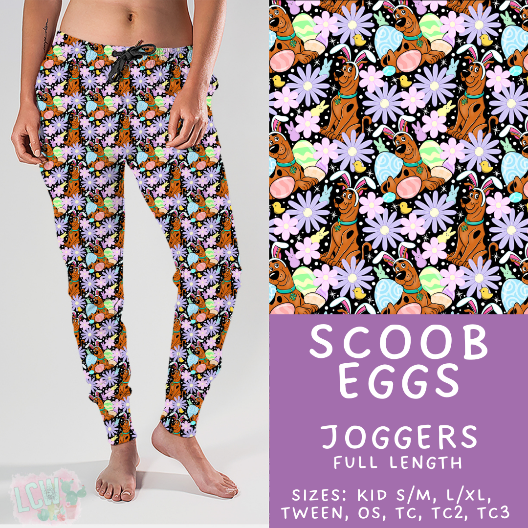 Batch #477 - Magical Character Easter - Closes 1/12 ETA - Early March - Scoob Eggs Joggers