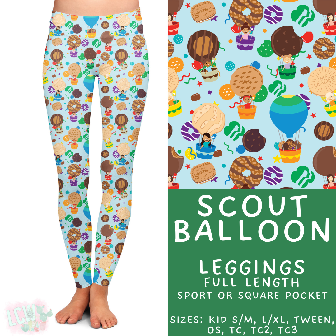 Batch #429 - Cookie Dealer 3 - Closes 10/13 - ETA late Nov - Scout Balloon Full Length Leggings