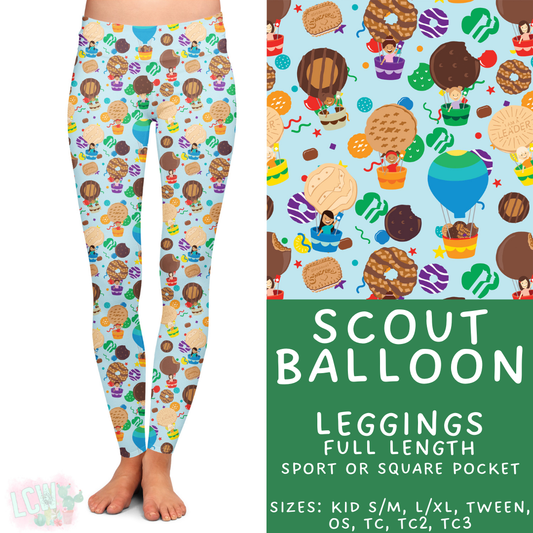 Batch #429 - Cookie Dealer 3 - Closes 10/13 - ETA late Nov - Scout Balloon Full Length Leggings