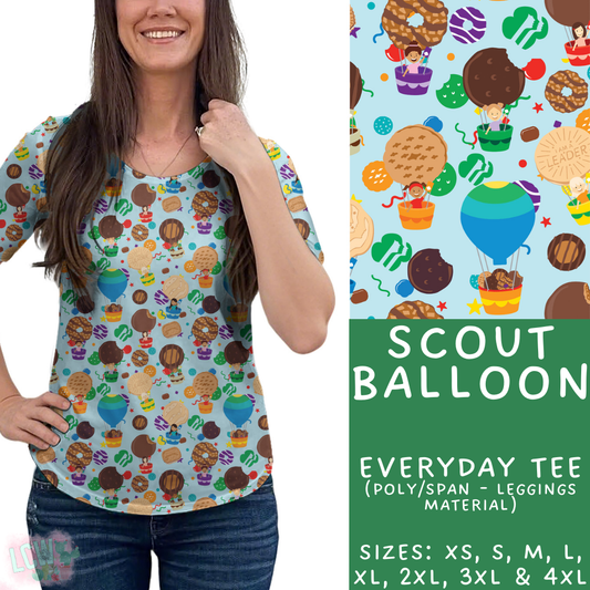 Batch #429 - Cookie Dealer 3 - Closes 10/13 - ETA late Nov - Scout Balloon Everyday Tee