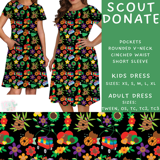 Batch #429 - Cookie Dealer 3 - Closes 10/13 - ETA late Nov - Scout Donate Women's & Girls Dresses