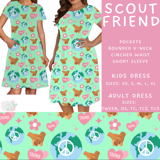 Batch #429 - Cookie Dealer 3 - Closes 10/13 - ETA late Nov - Scout Friend Women's & Girls Dresses
