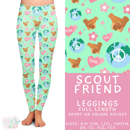 Batch #429 - Cookie Dealer 3 - Closes 10/13 - ETA late Nov - Scout Friend Full Length Leggings