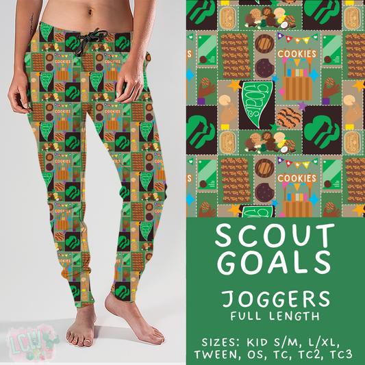 Batch #429 - Cookie Dealer 3 - Closes 10/13 - ETA late Nov - Scout Goals Joggers