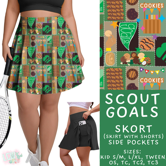 Batch #429 - Cookie Dealer 3 - Closes 10/13 - ETA late Nov - Scout Goals Skort